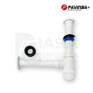 TRAMPA BOTELLA LAVATORIO PVC - FAVINSA